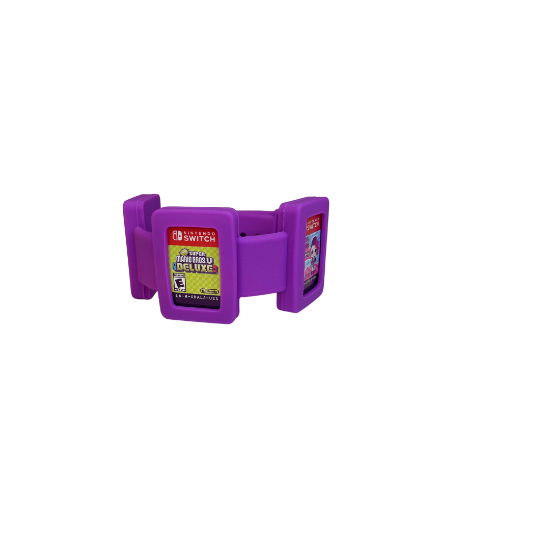 Purple Game Card Wristband